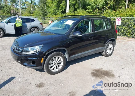 2018 Volkswagen Tiguan Limited 2.0T from USA, damaged, VIN WVGAV7AXXJK005556